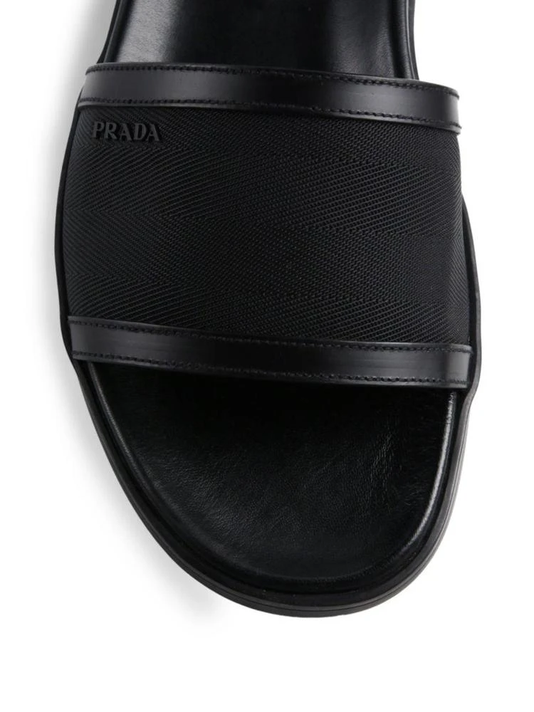 商品Prada|Nylon Slide Sandals,价格¥2088,第3张图片详细描述