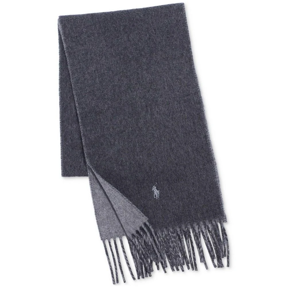 商品Ralph Lauren|男士两面 羊毛混纺围巾,价格¥392,第1张图片