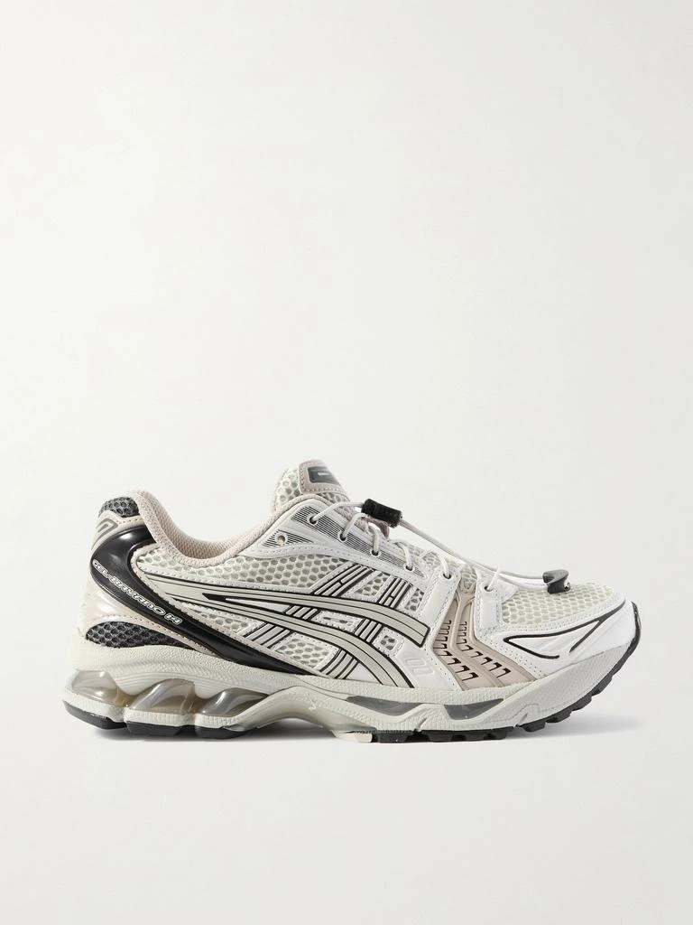 商品Asics|Gel-kayano 14 橡胶边饰网眼运动鞋,价格¥757,第1张图片