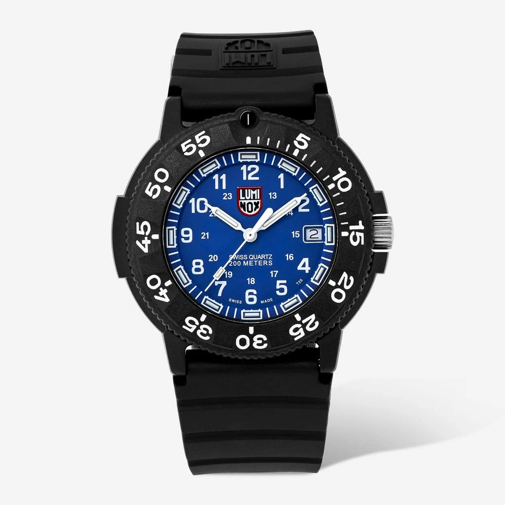 商品Luminox|Luminox Navy SEAL 3000 Series Blue Dial 43mm Quartz Men's Watch XS.3003.F,价格¥1988,第1张图片