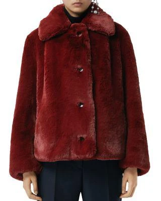 商品Burberry|Alnswick Faux-Fur Coat,价格¥9292,第1张图片