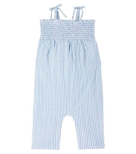 商品Louise Misha|Baby Morli striped cotton jumpsuit,价格¥673,第2张图片详细描述