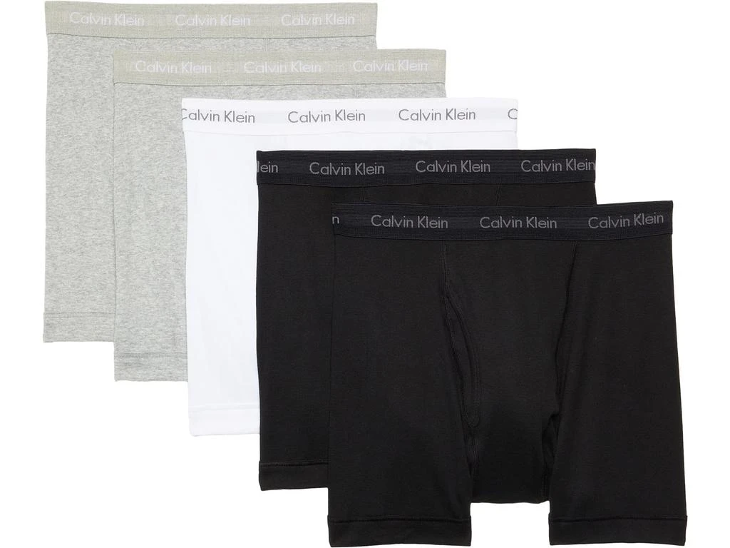 商品Calvin Klein|Cotton Classics 5 pack Boxer Brief,价格¥565,第1张图片详细描述