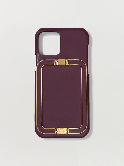 商品EENK|IPHONE 12,12PRO/12PRO MAX CASE - LINEY BURGUNDY,价格¥769,第1张图片详细描述