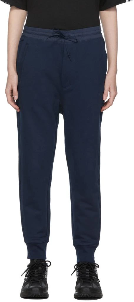 商品Y-3|Blue Terry Cuffed Pants,价格¥835,第1张图片