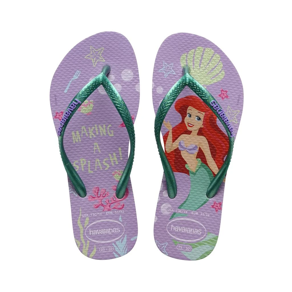 商品Havaianas|Slim Princess Disney Flip Flops (Toddler/Little Kid/Big Kid),价格¥150,第1张图片