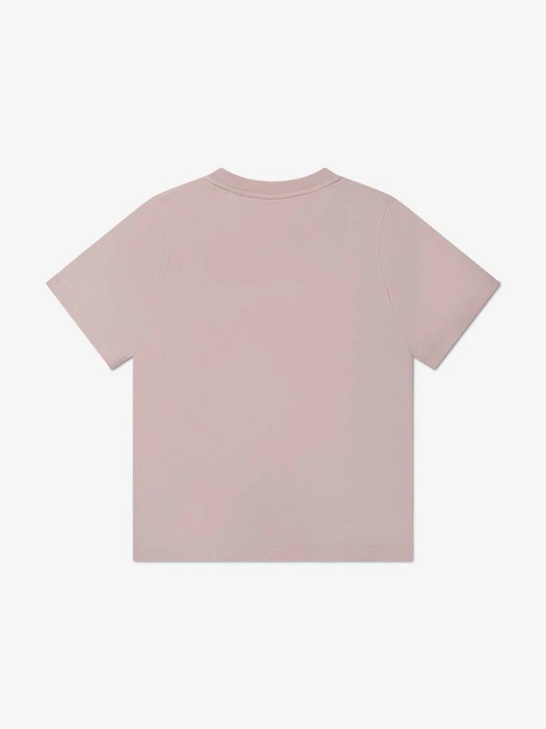 商品Burberry|Burberry Pink Girls Cotton Jersey Logo T-Shirt,价格¥930,第4张图片详细描述