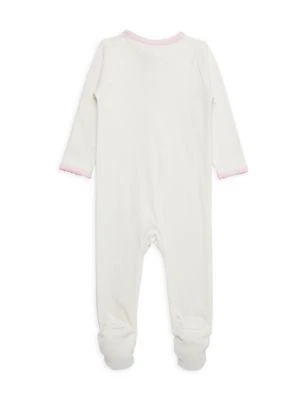 商品Tommy Hilfiger|Baby Girl's Logo Heart Graphic Footie,价格¥119,第2张图片详细描述