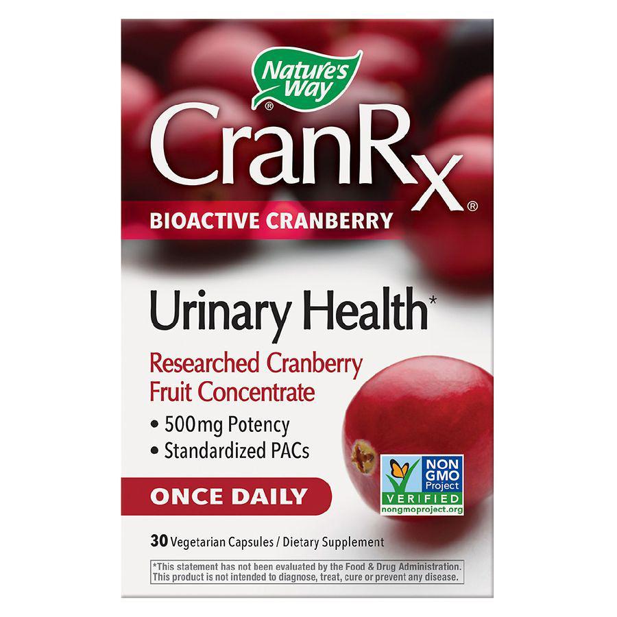 商品Nature's Way|CranRx Bioactive Cranberry Capsules,价格¥123,第1张图片