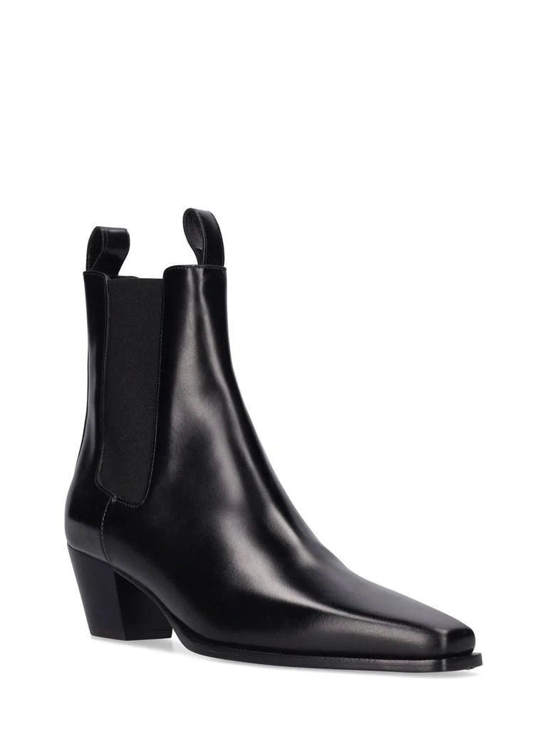 商品Totême|50mm The City Leather Ankle Boots,价格¥6568,第2张图片详细描述