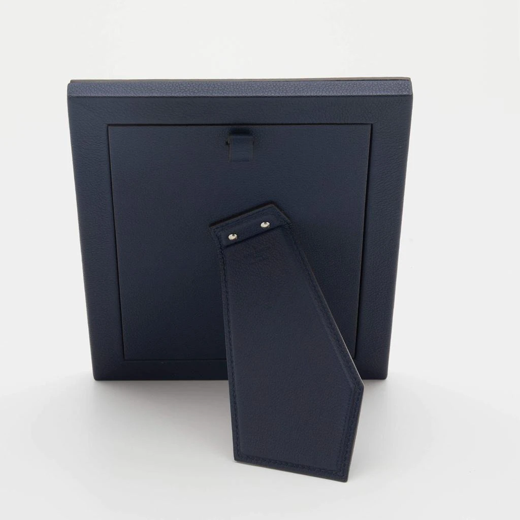 商品[二手商品] Louis Vuitton|Louis Vuitton Blue Taurillon Leather Henry PM Photo Frame,价格¥2890,第3张图片详细描述