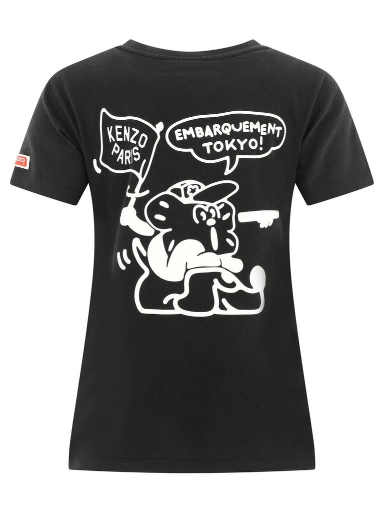 商品Kenzo|Kenzo Boke Boy Travels Crewneck T-Shirt,价格¥1026,第2张图片详细描述