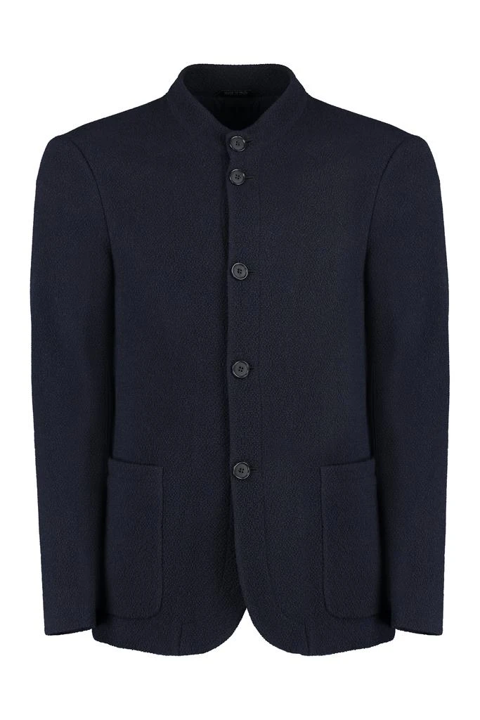 商品Giorgio Armani|WOOL SINGLE-BREASTED BLAZER,价格¥8649,第1张图片