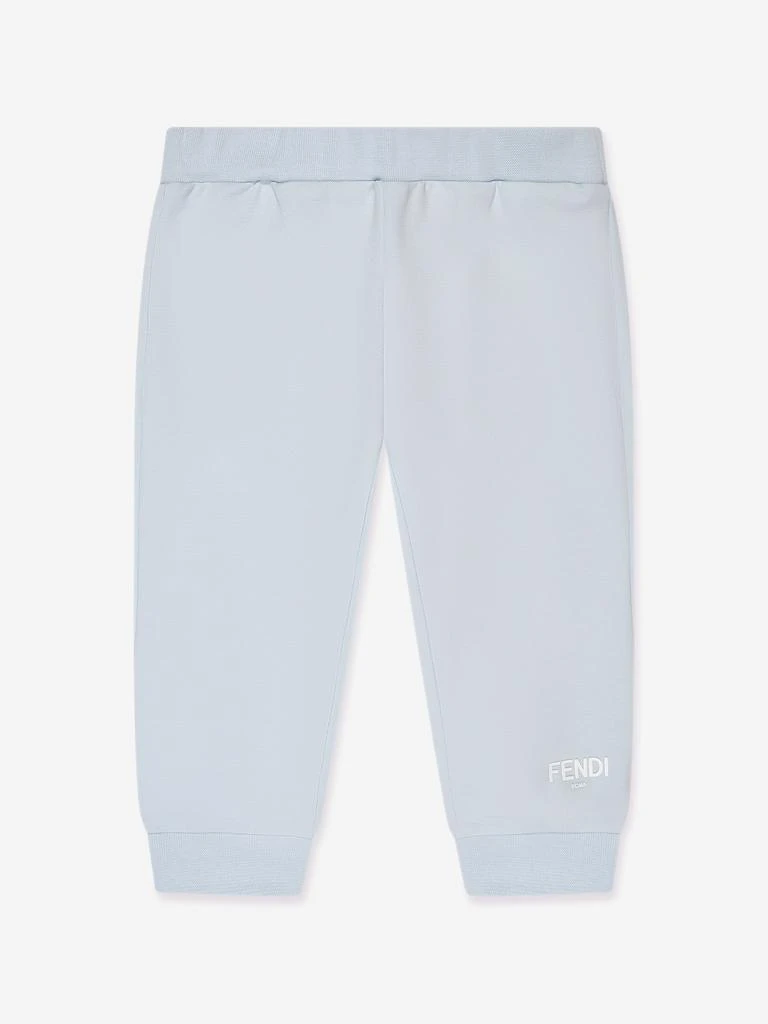 商品Fendi|Fendi Baby Logo Joggers in Blue,价格¥1777,第1张图片