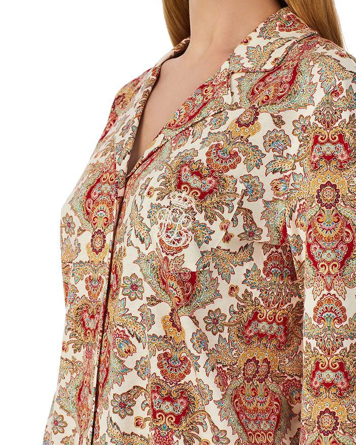 商品Ralph Lauren|Printed Long Sleeve Pajama Set,价格¥270,第2张图片详细描述