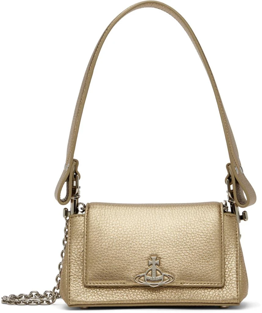 商品Vivienne Westwood|Gold Small Hazel Bag,价格¥2465,第1张图片