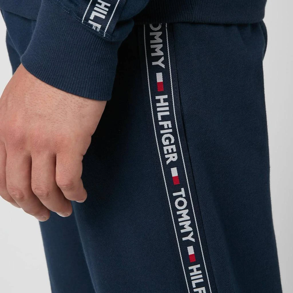 商品Tommy Hilfiger|Tommy Hilfiger Men's Logo Tape Track Pants - Navy Blazer,价格¥371,第4张图片详细描述