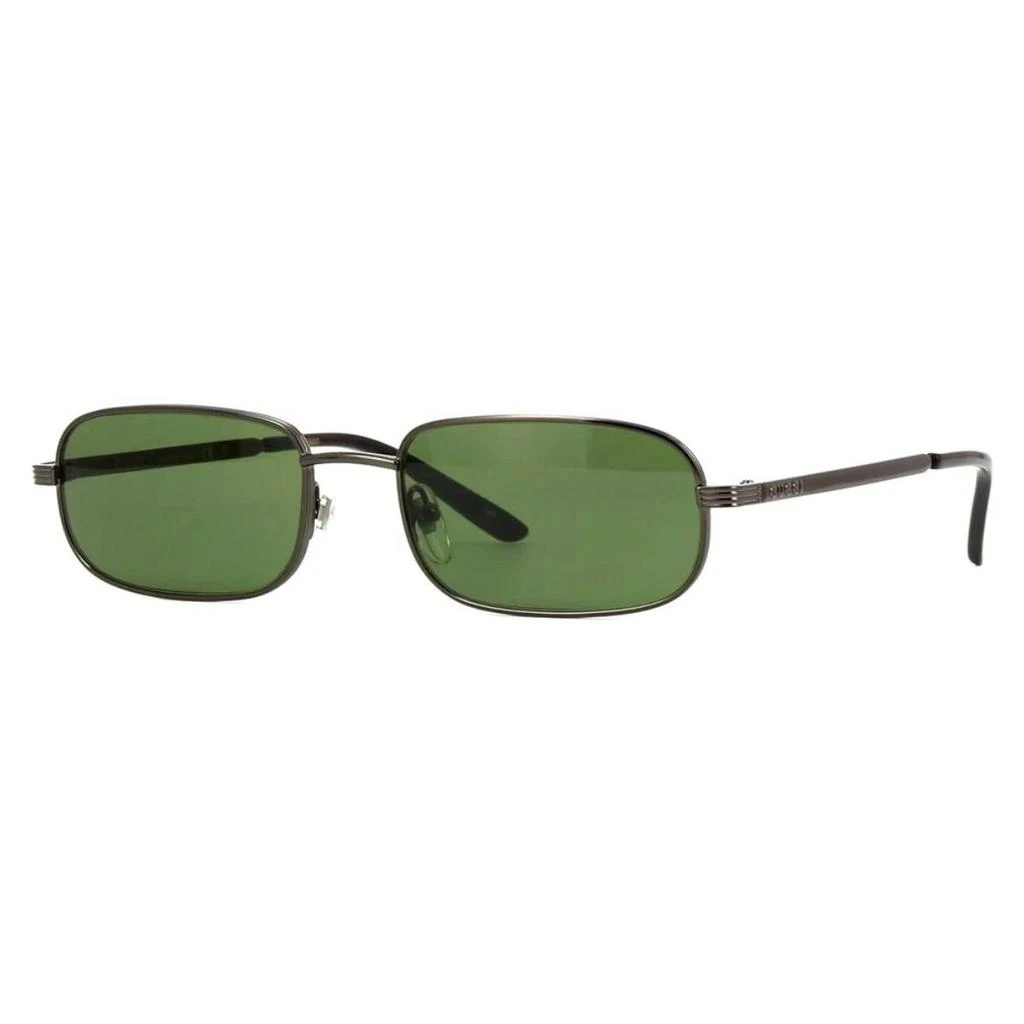 商品Gucci|Green Rectangular Men's Sunglasses GG1457S 003 57,价格¥1464,第1张图片