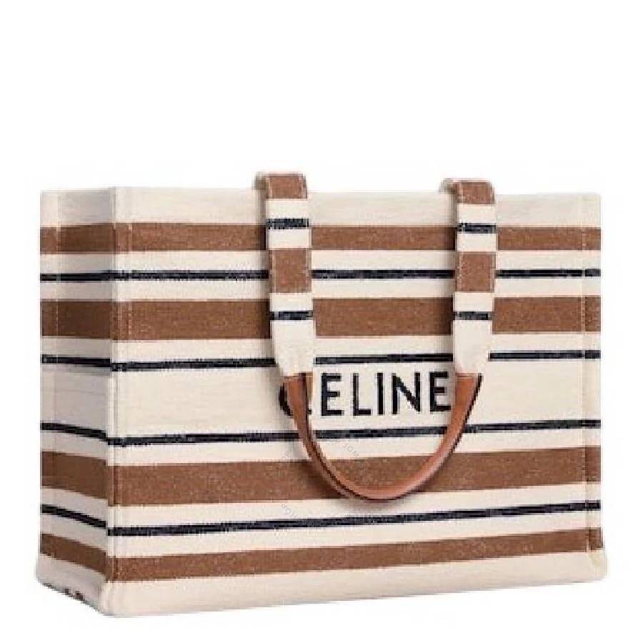 商品Celine|Cabas Thais In Striped Celine Jacquard Textile,价格¥8631,第2张图片详细描述
