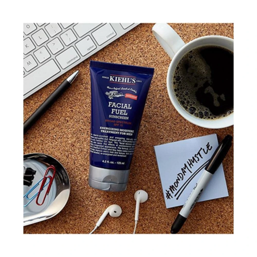 商品Kiehl's|Facial Fuel Energizing Moisture Treatment For Men Sunscreen SPF 15, 4.2-oz.,价格¥260,第2张图片详细描述