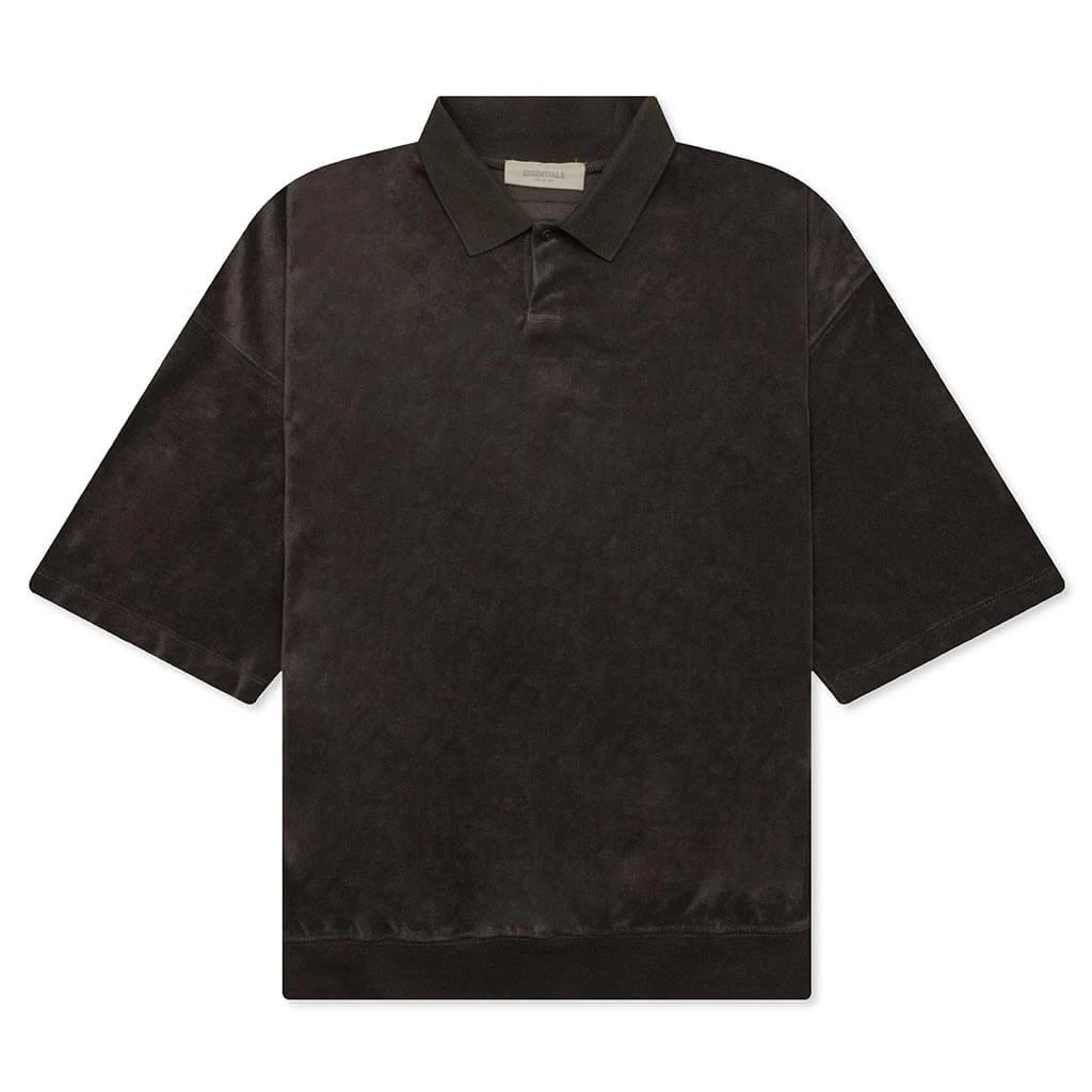 商品Essentials|S/S Polo - Off Black,价格¥825,第1张图片