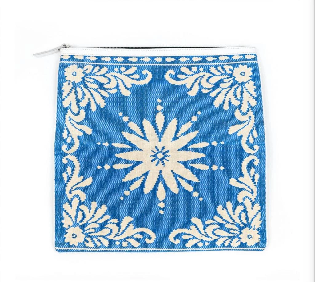 商品WKND WYFR|Women's Handkerchief Clutch In Blue/white,价格¥651,第1张图片