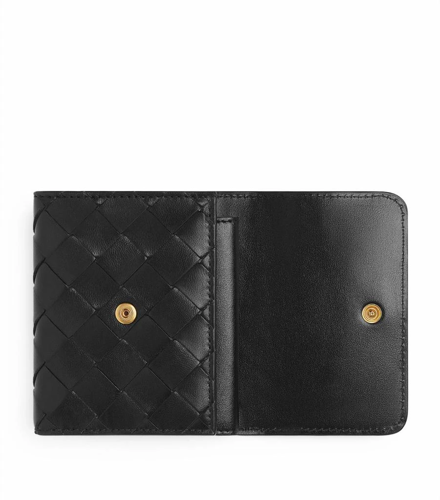 商品Bottega Veneta|Leather Intrecciato Trifold Wallet,价格¥5735,第3张图片详细描述