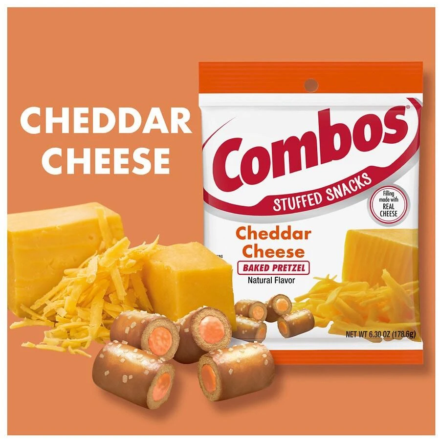 商品Combos|Stuffed Cheddar Cheese Baked Pretzel Snacks,价格¥32,第3张图片详细描述