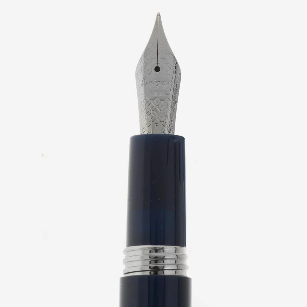 商品Montegrappa|Montegrappa Fortuna Palladium and Resin Fountain Pen (F) ISFOR2PD,价格¥812,第3张图片详细描述