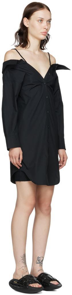 商品Alexander Wang|黑色露肩连衣裙,价格¥3009,第4张图片详细描述