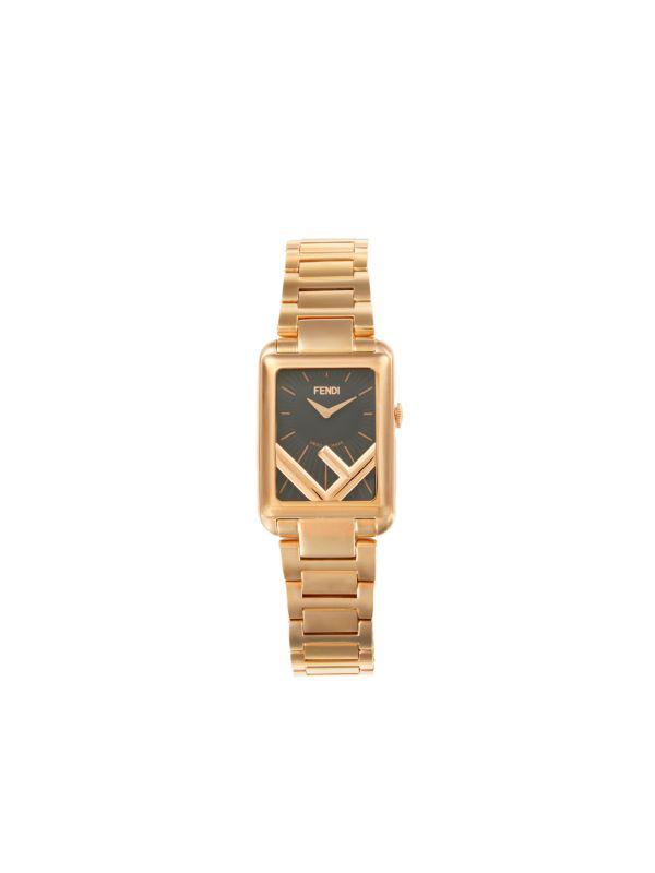 ★在庫確認★ FENDI Run Away Rose Gold tone Bracelet Watch Fendi Womens Run Away Rose Gold 36mm Bracelet Fashion Watch