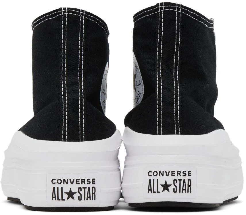 商品Converse|黑色 Chuck Taylor All Star Move 高帮运动鞋,价格¥705,第4张图片详细描述