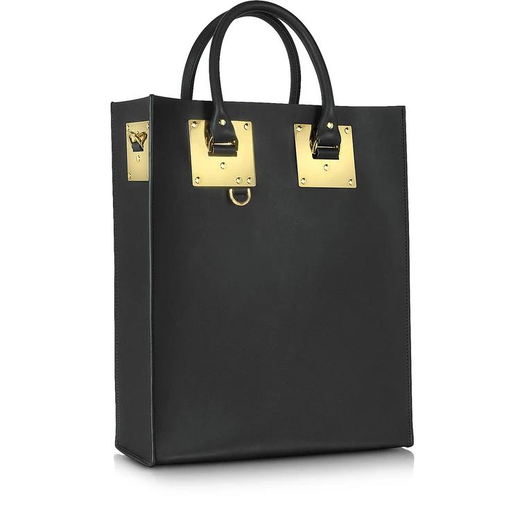 商品Sophie Hulme|黑色Albion迷你托特包,价格¥6836,第2张图片详细描述