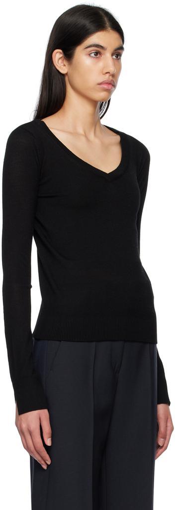 商品Max Mara|Black Folgore Sweater,价格¥2641,第4张图片详细描述