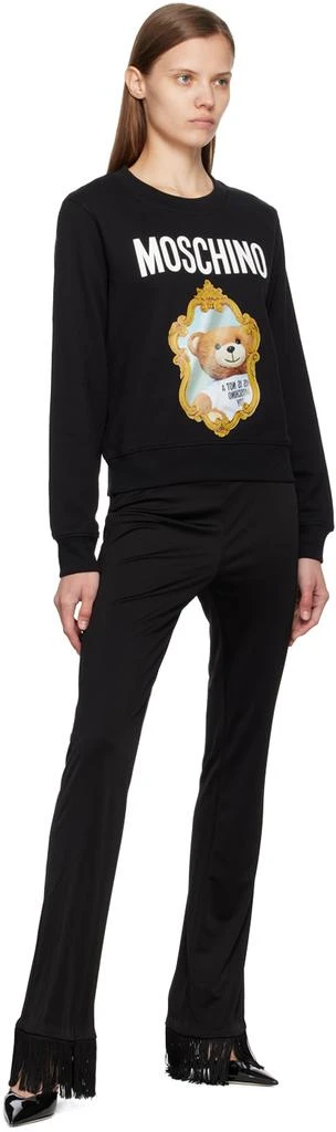 商品Moschino|Black Print Sweatshirt,价格¥1311,第4张图片详细描述