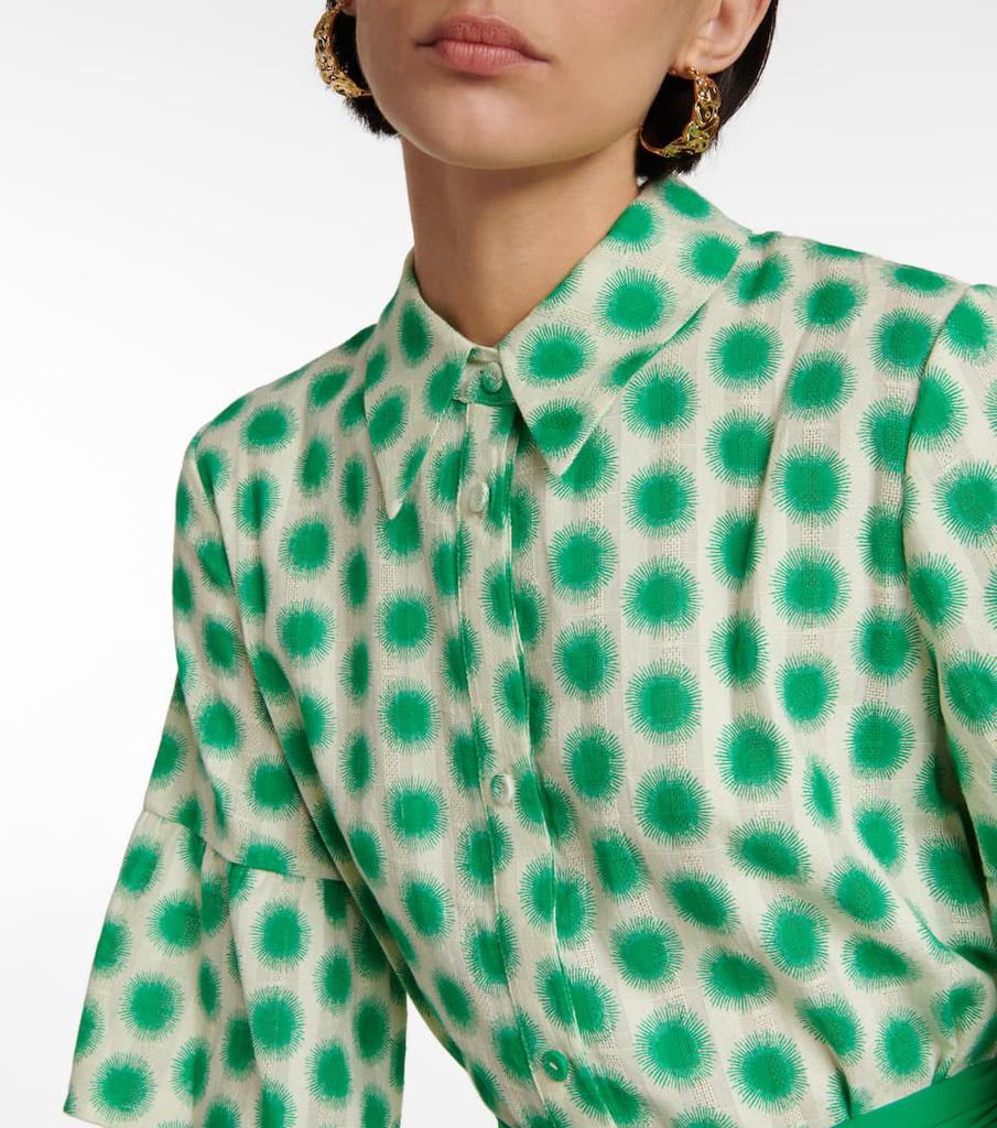 Beata belted shirt dress商品第4张图片规格展示