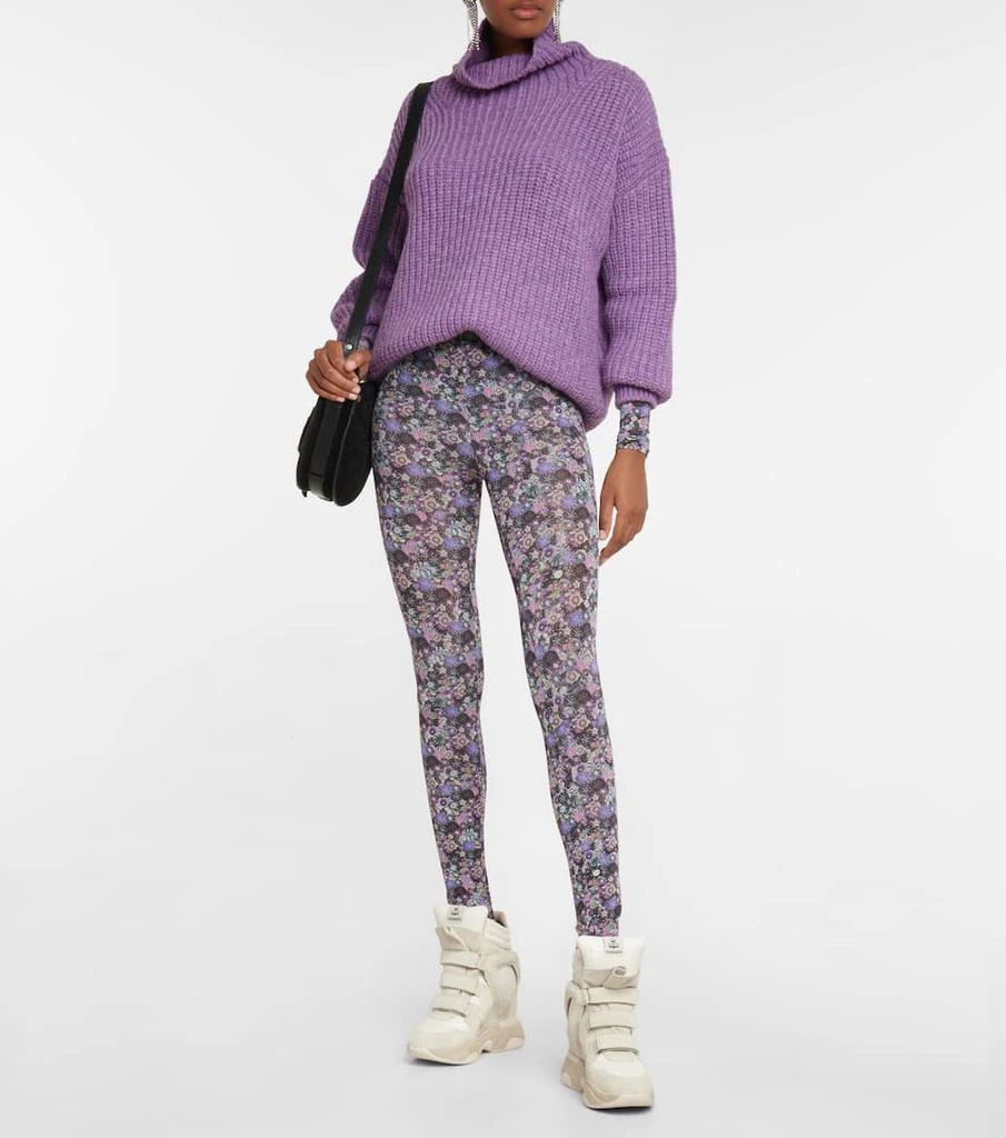 商品Isabel Marant|Iris羊毛混纺高领毛衣,价格¥4418,第2张图片详细描述