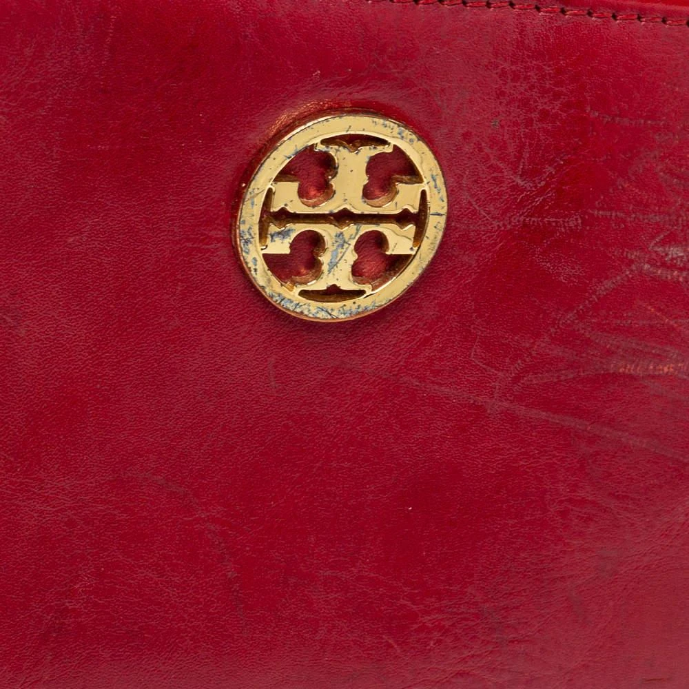 商品[二手商品] Tory Burch|Tory Burch Red Leather Robinson Zip Around Wallet,价格¥813,第5张图片详细描述