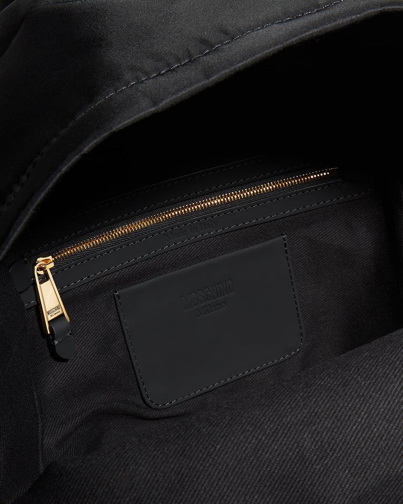 商品Moschino|Men's Logo Nylon Backpack,价格¥5460,第5张图片详细描述