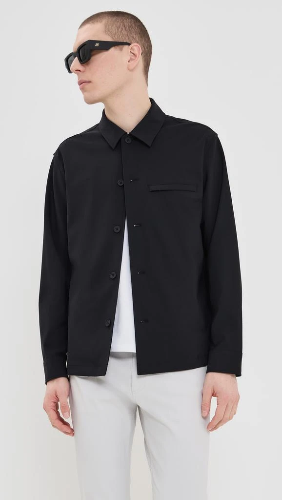 商品Theory|Precision Ponte Overshirt,价格¥1232,第1张图片