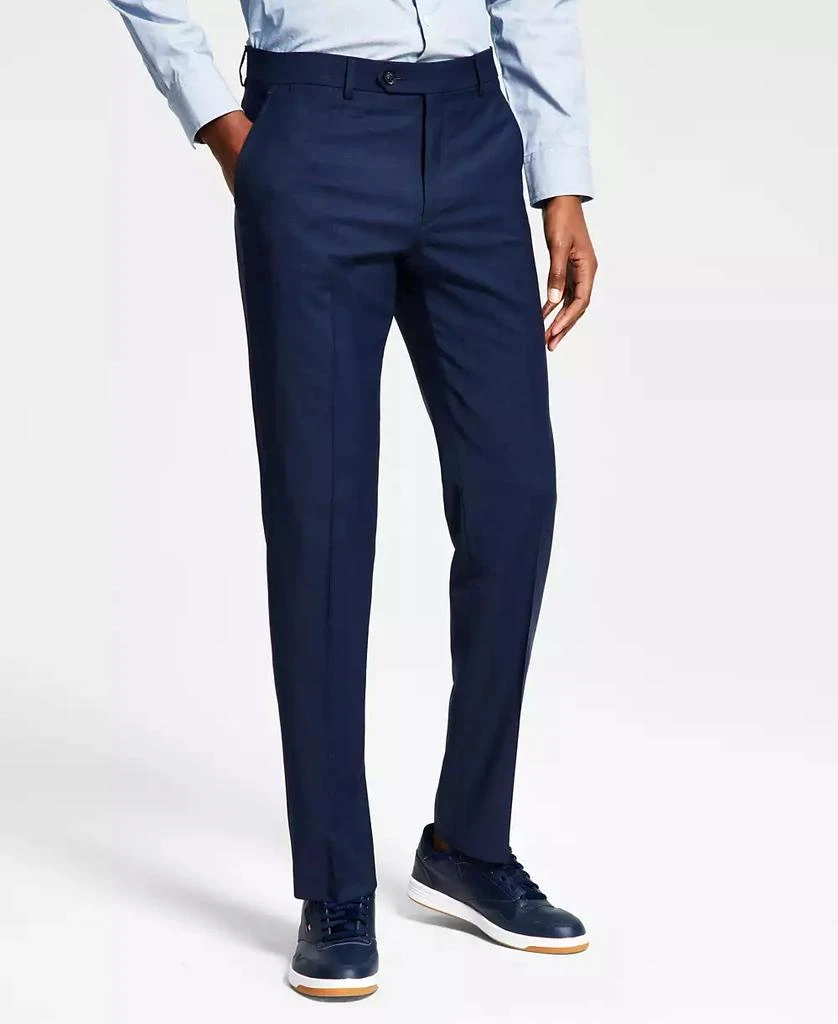 商品Tommy Hilfiger|Men's Modern-Fit Wool TH-Flex Stretch Suit Separate Pants,价格¥722,第2张图片详细描述