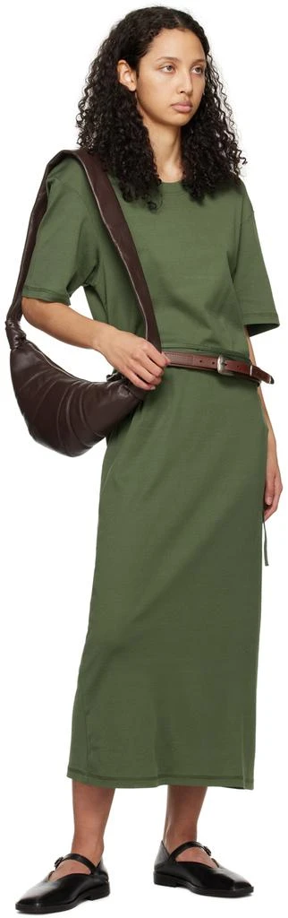 商品Lemaire|Green Belted Midi Dress,价格¥3070,第4张图片详细描述