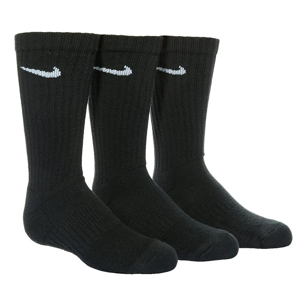 商品NIKE|Performance Cushioned Crew Training Socks 3-Pair Pack (Little Kid/Big Kid),价格¥104,第1张图片