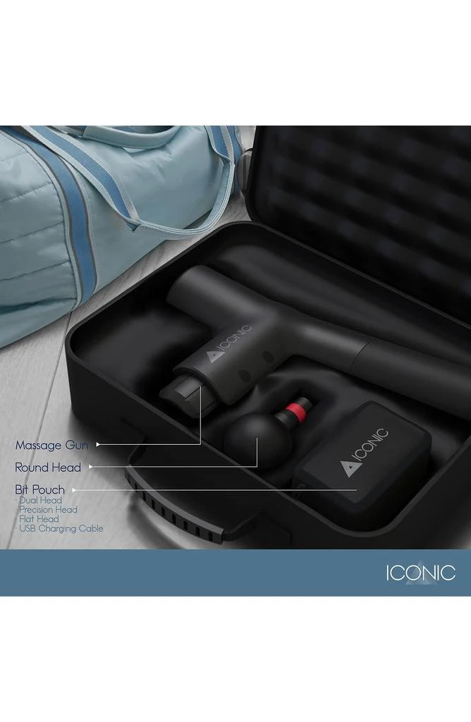 Iconic Massage Gun Handheld Deep Tissue Percussion Massager 商品