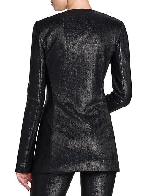商品Giorgio Armani|Sparkle Round-Neck Jacket,价格¥16415,第7张图片详细描述