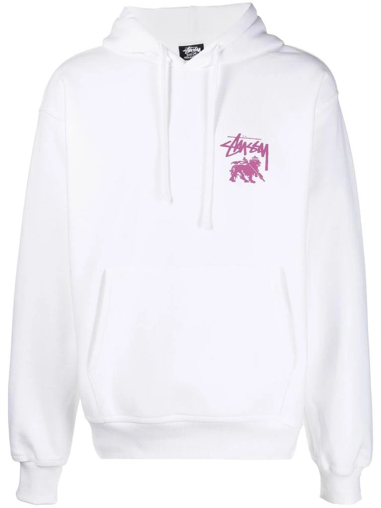 商品STUSSY|STUSSY - Cotton Logo Hoodie,价格¥984,第1张图片