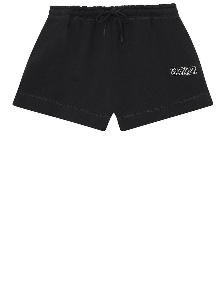 商品Ganni|Cotton shorts with logo,价格¥535,第1张图片