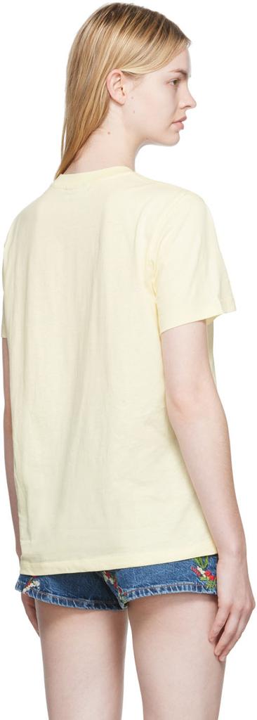 Yellow Printed T-Shirt商品第3张图片规格展示