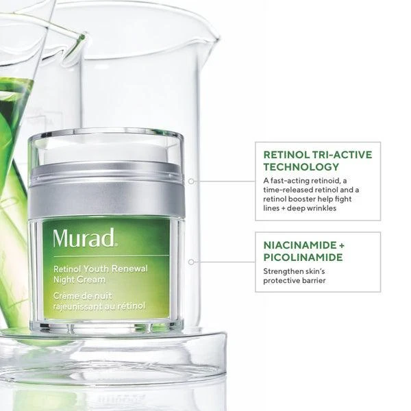 商品Murad|Murad Retinol Youth Renewal Night Cream 50ml,价格¥722,第5张图片详细描述