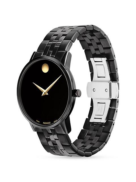 商品Movado|Museum PVD-Finished Stainless Steel Bracelet Watch,价格¥8307,第4张图片详细描述